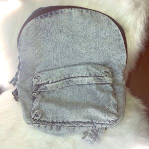 Denim Backpack 🎒